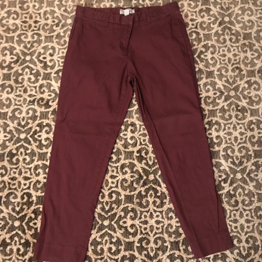 Wine Red Women’s Pants